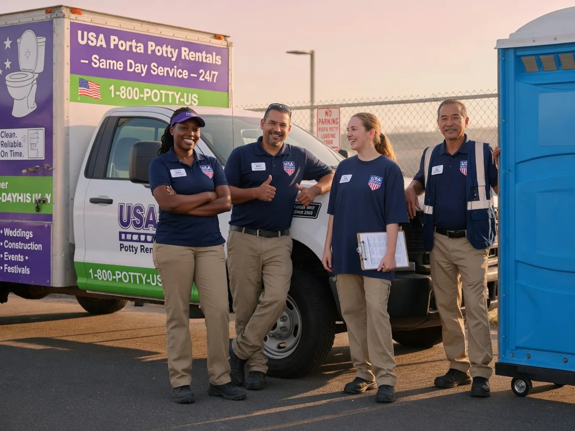 Porta Potty Rental company in Dawsonville, GA
